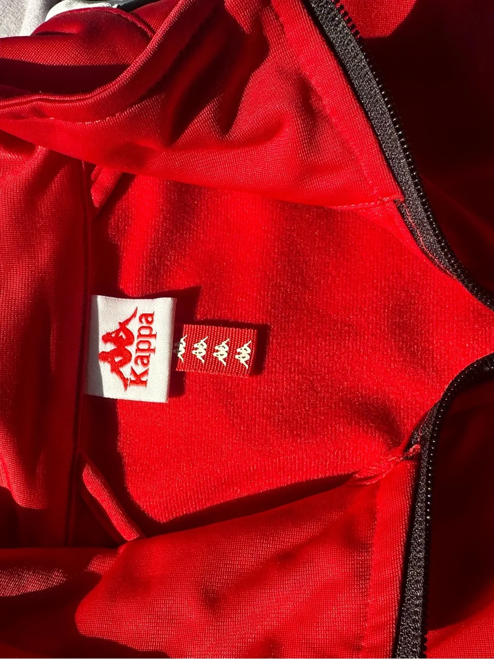 Kappa Red Track Jacket and shorts
